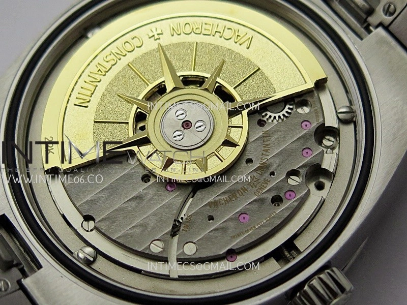 Overseas 4500V SS ZF 1:1 Best Edition Blue Dial On SS Bracelet Asian Super Clone 5100 V2