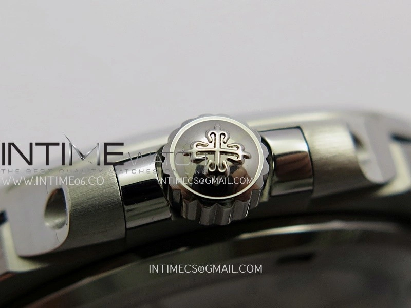 Nautilus 5711 1A SS VF 1:1 Best Edition Blue Textured Dial On SS Bracelet Super Clone 324