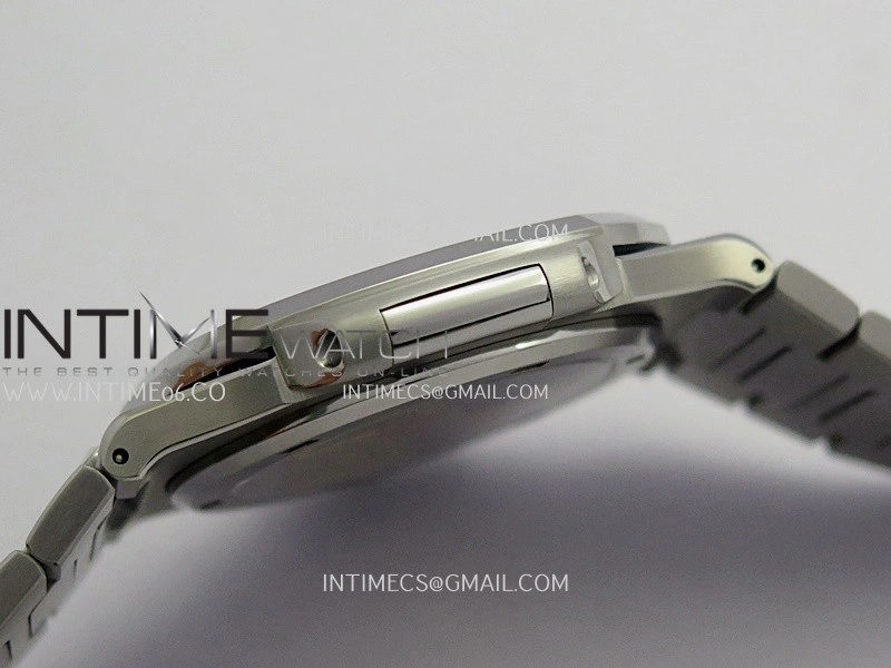 Nautilus 5711 1A SS VF 1:1 Best Edition Blue Textured Dial On SS Bracelet Super Clone 324