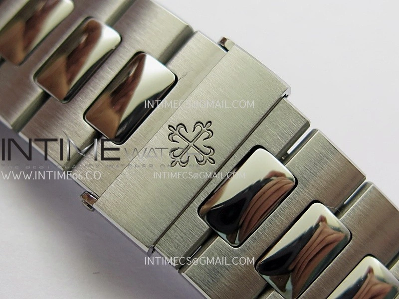Nautilus 5711 1A SS VF 1:1 Best Edition Blue Textured Dial On SS Bracelet Super Clone 324