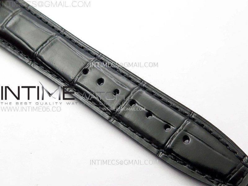 Portuguese Chrono IW371610 RG ZF 1:1 Best Edition Gray Dial on Black Leather Strap A69355