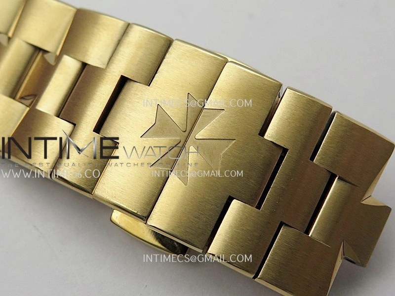 Overseas 4520V RG V2 ZF 1:1 Best Edition Silver Dial On RG Bracelet Super Clone A5100