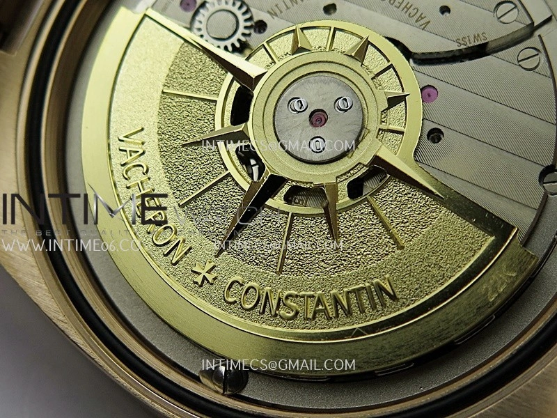 Overseas 4520V RG V2 ZF 1:1 Best Edition Silver Dial On RG Bracelet Super Clone A5100