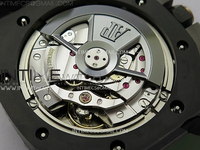 Royal Oak Offshore 44mm Green Ceramic TKF Best Edition Green Dial on Green Rubber Strap A3126