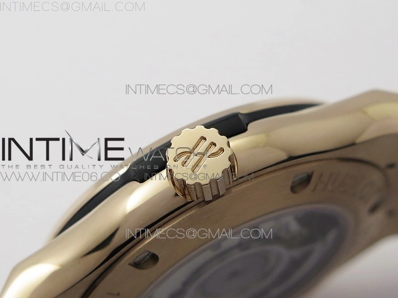 Classic Fusion 42mm RG Paved Diamonds Bezel B50F Gray Dial On Gray Gummy Strap A2892