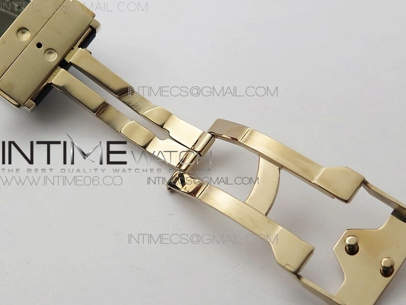 Classic Fusion 42mm RG Paved Diamonds Bezel B50F Gray Dial On Gray Gummy Strap A2892