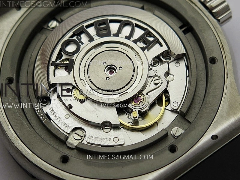 Classic Fusion 42mm Titanium JJZF 1:1 V2 Best Edition Gray Dial On Black Rubber Strap