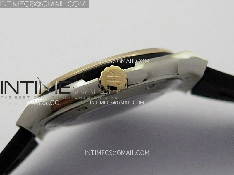 Classic Fusion 42mm Titanium RG JJZF 1:1 Best Edition Black Dial On Black Rubber Strap