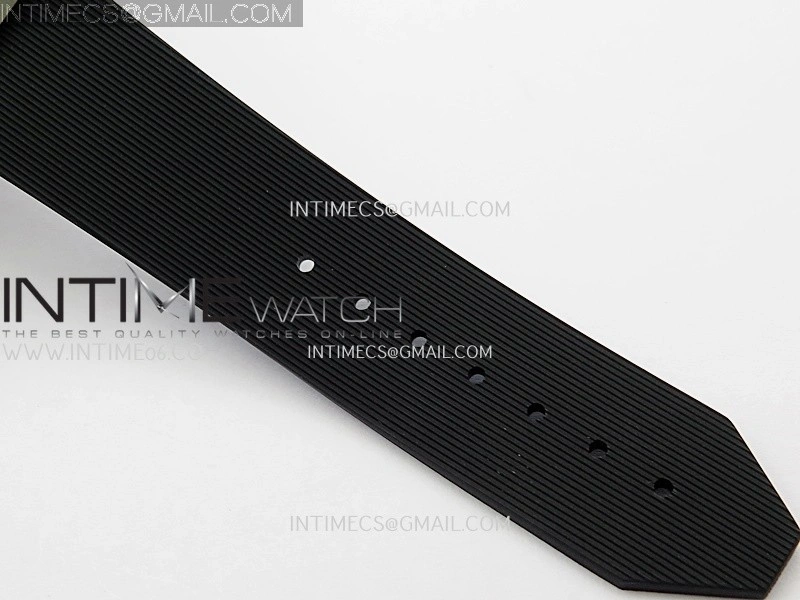 Classic Fusion 42mm Titanium RG JJZF 1:1 Best Edition Black Dial On Black Rubber Strap