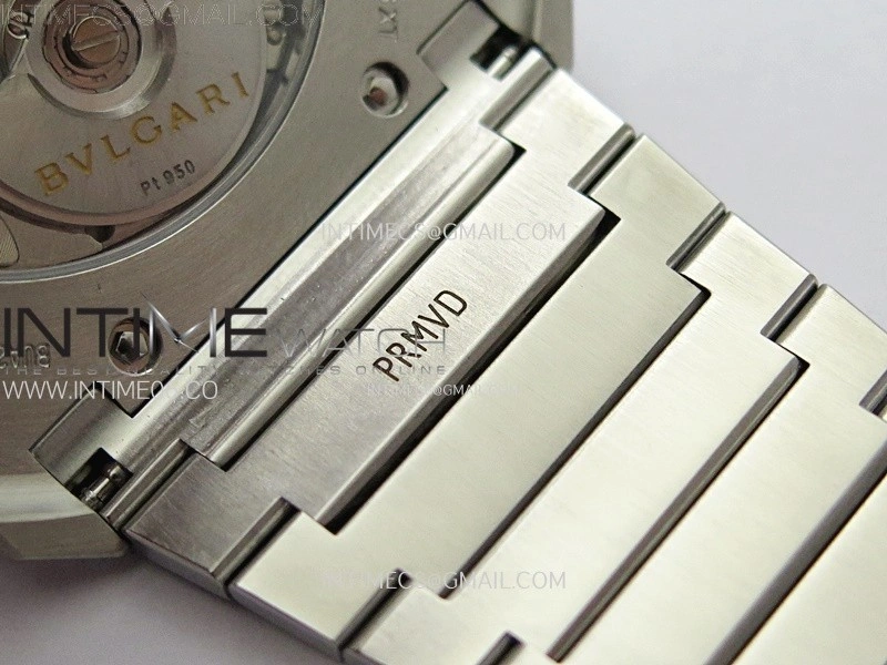 Octo Finissimo SS BVF 1:1 Best Edition Black Dial on SS Bracelet Asian Micro Rotor Movement