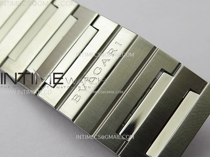 Octo Finissimo SS BVF 1:1 Best Edition Black Dial on SS Bracelet Asian Micro Rotor Movement