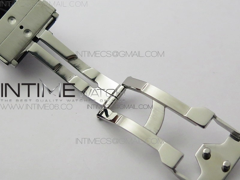 Classic Fusion 42mm SS Paved Diamonds Case Bezel B50F Black Dial On Black Gummy Strap A2892