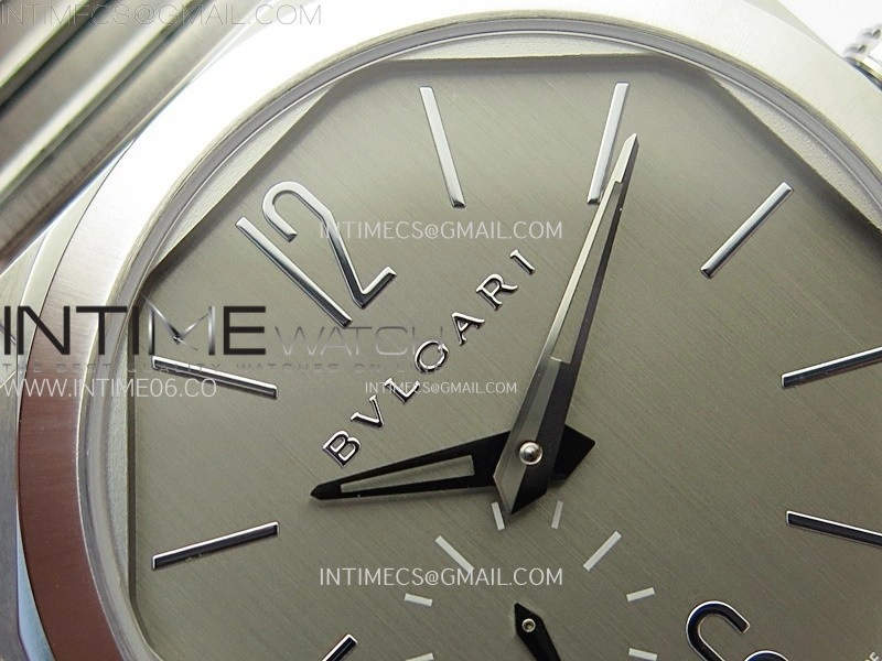 Octo Finissimo SS BVF 1:1 Best Edition Gray Dial on SS Bracelet Asian Micro Rotor Movement