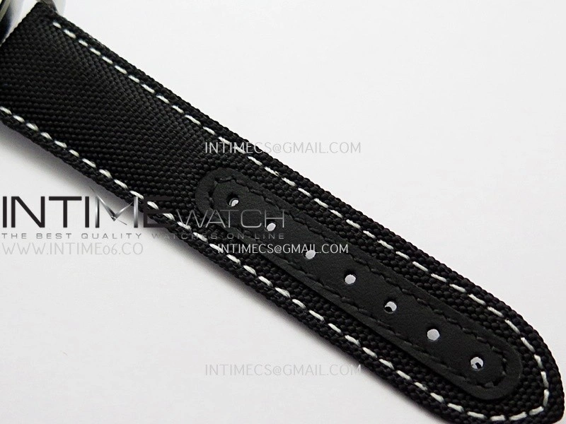 Speedmaster Professional Blue Snoopy SS N1F 1:1 Best Edition Black Dial On Black Nylon Strap A3861