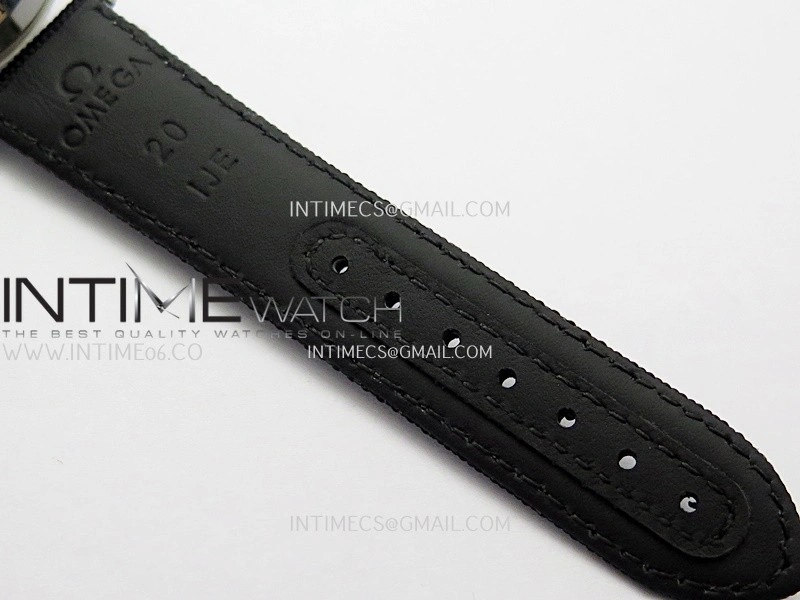Speedmaster Professional Blue Snoopy SS N1F 1:1 Best Edition Black Dial On Black Nylon Strap A3861