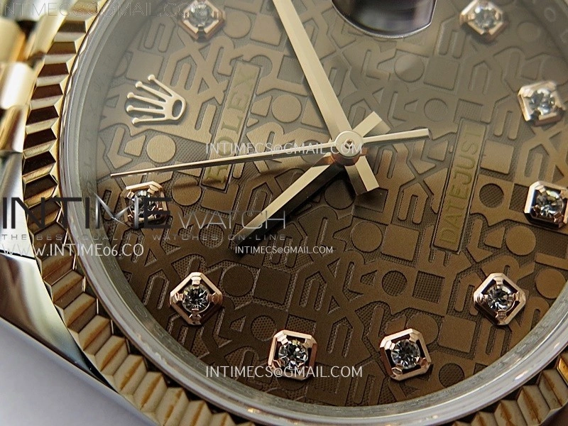 DateJust 126231 904L SS RG JDF 1:1 Best Edition RG Jubilee Dial on Jubilee SS RG Bracelet