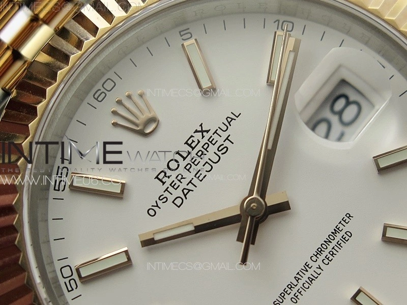 DateJust 41 126331 904L SS RG GMF 1:1 Best Edition White Dial On Jubilee Bracelet VR3235