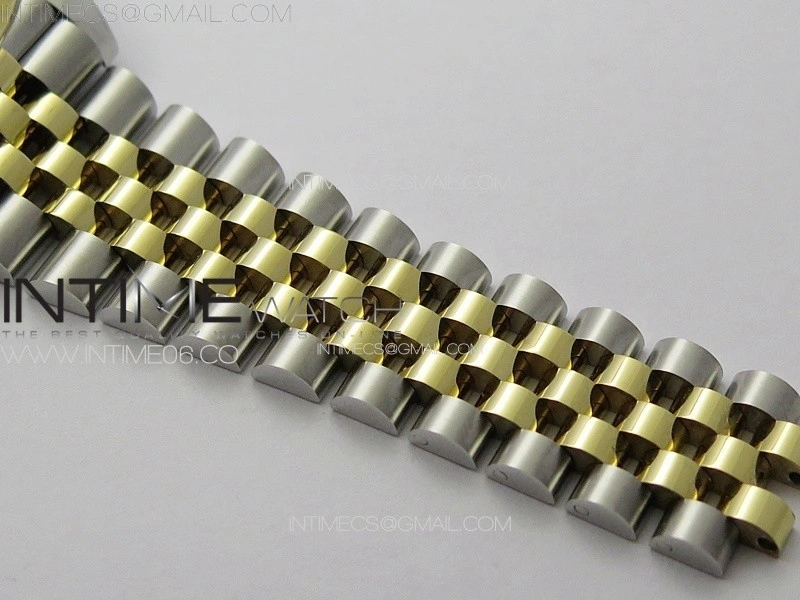 DateJust 41 126333 904L SS YG GMF 1:1 Best Edition Black Dial On Jubilee Bracelet VR3235
