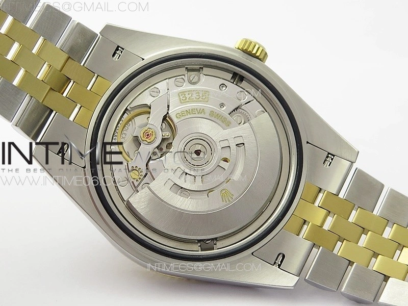DateJust 41 126333 904L SS YG GMF 1:1 Best Edition Black Dial On Jubilee Bracelet VR3235
