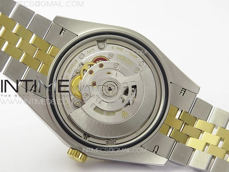 DateJust 41 126333 904L SS YG GMF 1:1 Best Edition Black Dial On Jubilee Bracelet VR3235