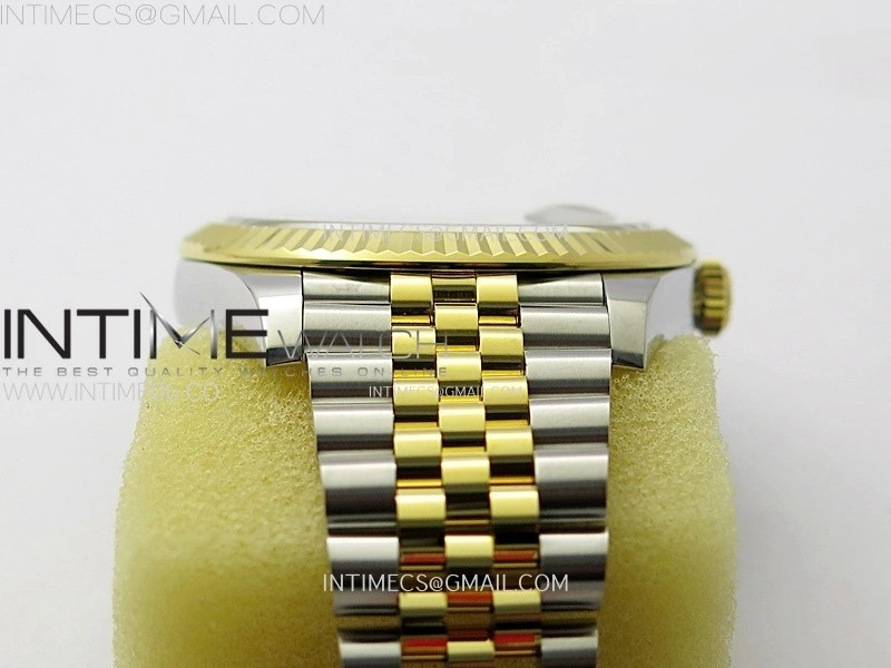 DateJust 41 126333 904L SS YG VSF 1:1 Best Edition Black Dial on Jubilee Bracelet VS3235