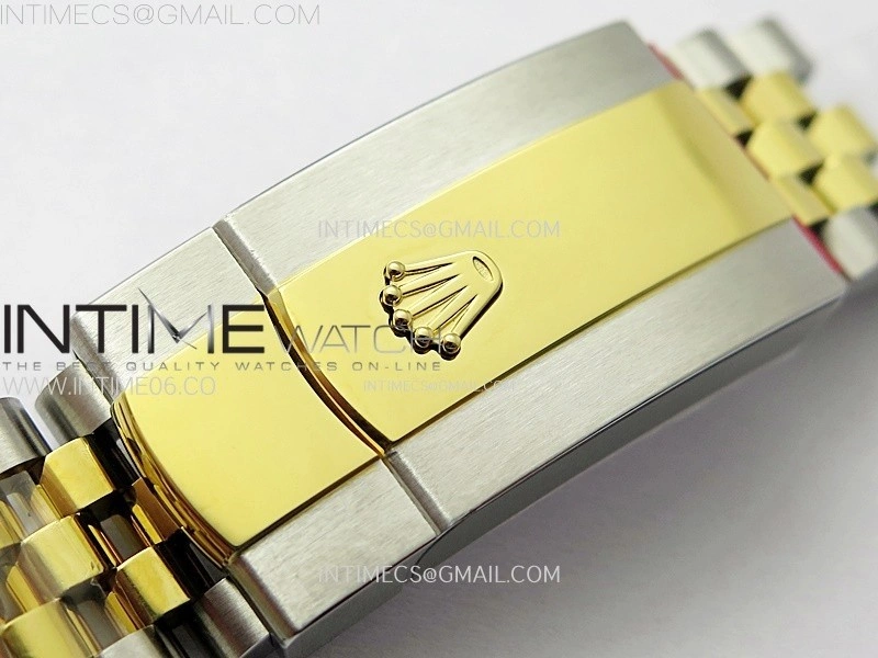 DateJust 41 126333 904L SS YG VSF 1:1 Best Edition Black Dial on Jubilee Bracelet VS3235