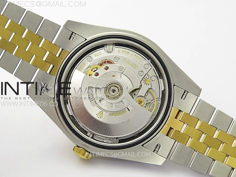 DateJust 41 126333 904L SS YG VSF 1:1 Best Edition Black Dial on Jubilee Bracelet VS3235