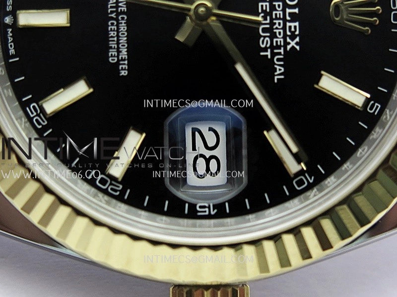 DateJust 41mm 126331 904 SS YG VF 1:1 Black Dial Stick Marker On Jubilee Bracelet DD3235