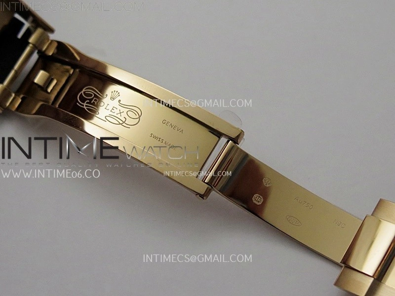 Daytona 126515 QF Gain Weight 1:1 Best Edition Black Dial RG Subdial Diamonds Markers on Oysterflex Strap SH4131 V11