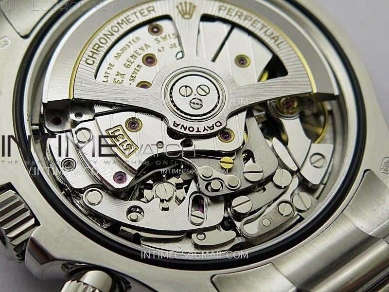 Daytona 126509 904L SS QF Best Edition Black Dial Silver Subdial Diamonds Markers On 904L SS Bracelet SA4131