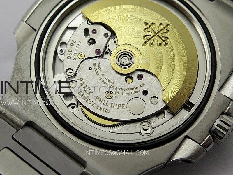 Nautilus 5711 1A 3KF 1:1 Best Edition Diamonds Bezel Green Textured Dial on SS Bracelet A324 Super Clone V2