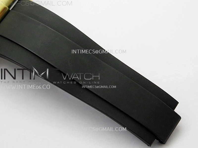 Daytona 126518 QF Gain Weight 1:1 Best Edition Gold Dial Black Subdial Sticks Markers on Oysterflex Strap SH4131 V11