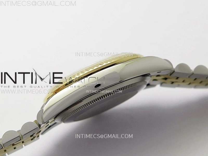DateJust 36MM 126233 SS YG APSF 1:1 Best Edition Gold Palm Leaves Dial Diamond Markers on SS YG Jubilee Bracelet SA3235