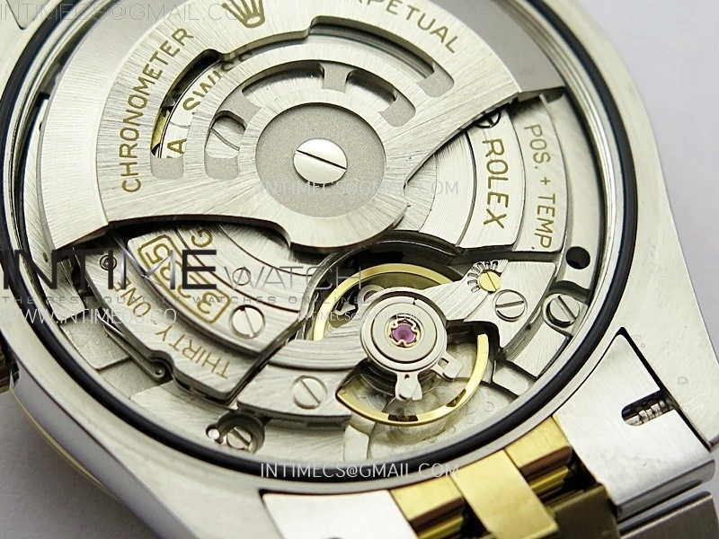 DateJust 36MM 126233 SS YG APSF 1:1 Best Edition Gold Palm Leaves Dial Diamond Markers on SS YG Jubilee Bracelet SA3235