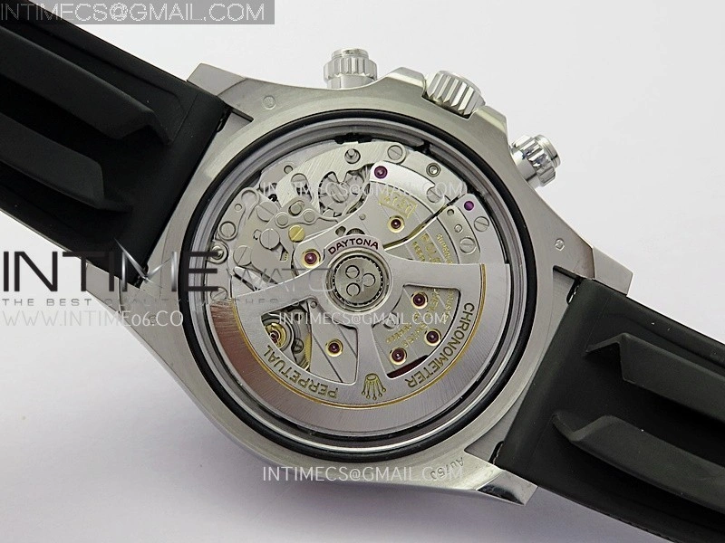 Daytona 126519 Gain Weight VSF 1:1 Best Edition SS Color Dial Black Subdial Sticks Markers on Oysterflex Strap DD4131