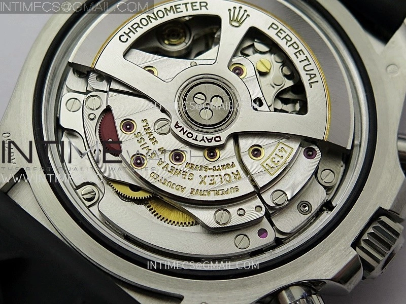 Daytona 126519 Gain Weight VSF 1:1 Best Edition SS Color Dial Black Subdial Sticks Markers on Oysterflex Strap DD4131