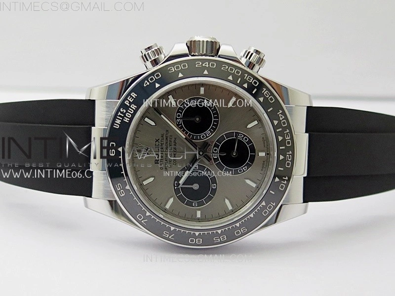 Daytona 126519 Gain Weight APSF 1:1 Best Edition SS Color Dial Black Subdial Sticks Markers on Oysterflex Strap SH4131