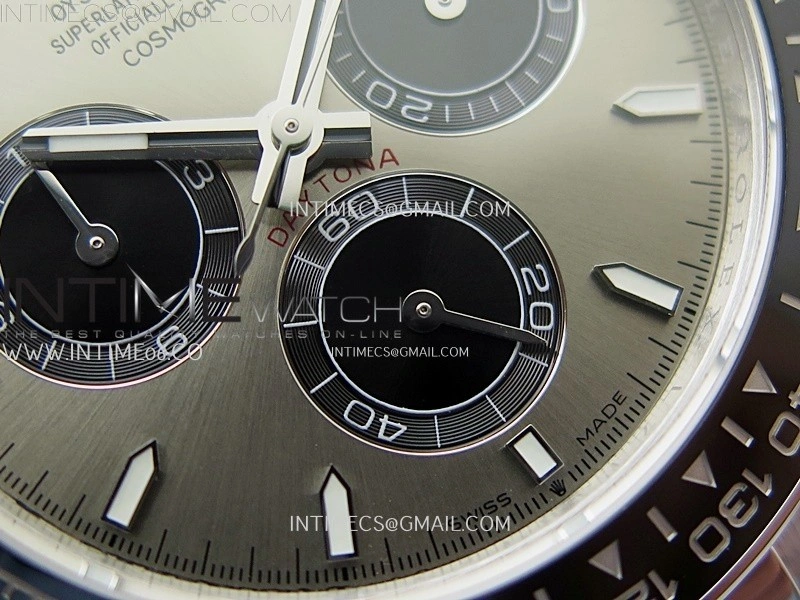 Daytona 126519 Gain Weight APSF 1:1 Best Edition SS Color Dial Black Subdial Sticks Markers on Oysterflex Strap SH4131