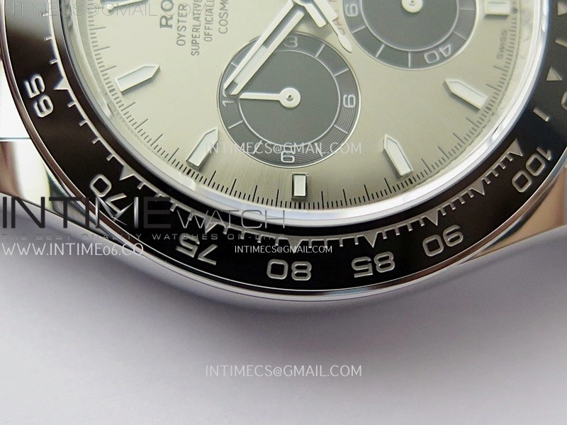Daytona 126519 Gain Weight APSF 1:1 Best Edition SS Color Dial Black Subdial Sticks Markers on Oysterflex Strap SH4131