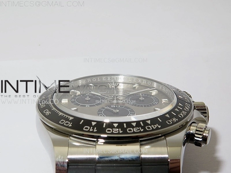 Daytona 126519 Gain Weight APSF 1:1 Best Edition SS Color Dial Black Subdial Sticks Markers on Oysterflex Strap SH4131