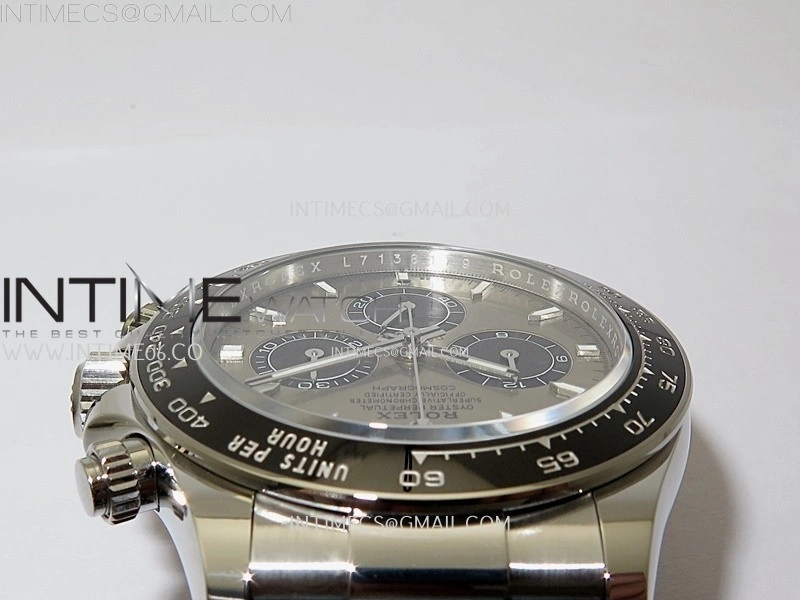 Daytona 126519 Gain Weight APSF 1:1 Best Edition SS Color Dial Black Subdial Sticks Markers on Oysterflex Strap SH4131