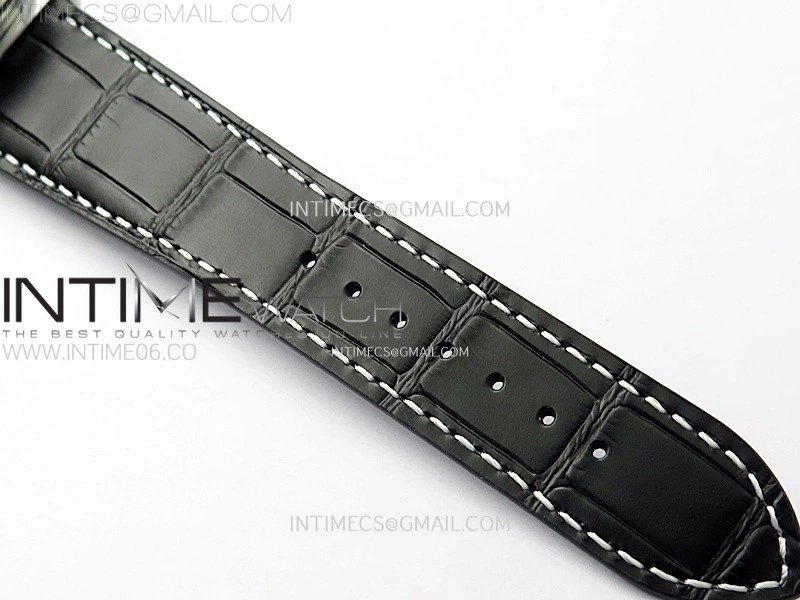 Octo 102910 SS AXF Best Edition Skeleton Dial on Black Leather Strap Asian BVL206 Tourbillon Movement