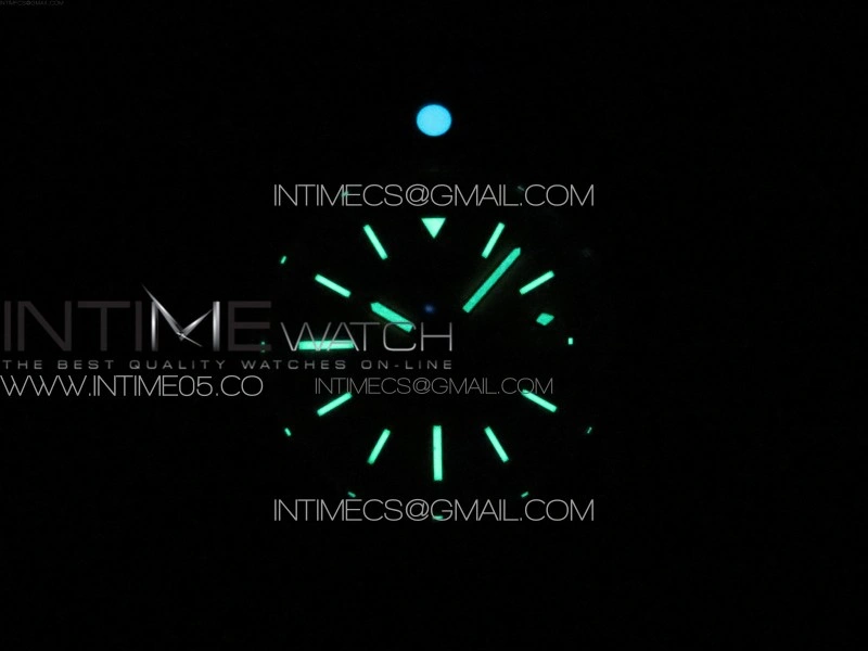 Seawolf 45mm SS B50 1:1 BestEdition SuperLumed Yellow Dial Black Sticks Markers on Black Nylon Strap A2824
