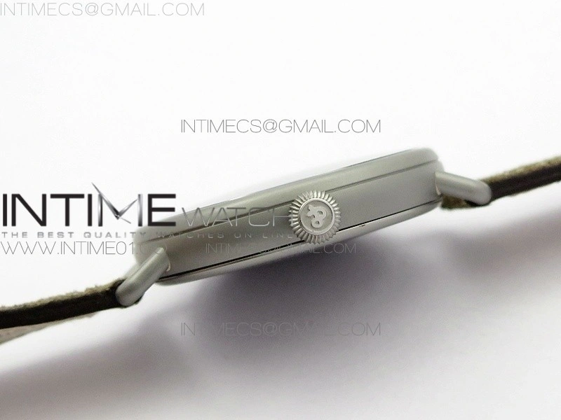 BR WW1-92 Satin-polished steel Case 1:1 Best Edition Black Dial White Markers on Leather Strap MIYOTA 9015