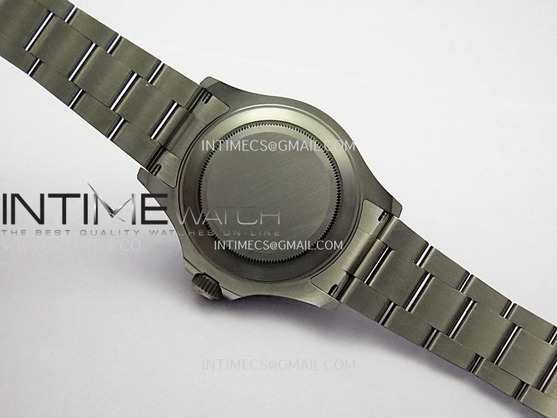 Yacht-Master 226627 Titanium Gold 1:1 Best Edition Black Dial On Titanium Bracelet SH3235