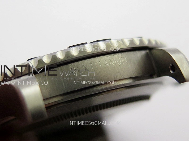 Yacht-Master 226627 Titanium Gold 1:1 Best Edition Black Dial On Titanium Bracelet SH3235