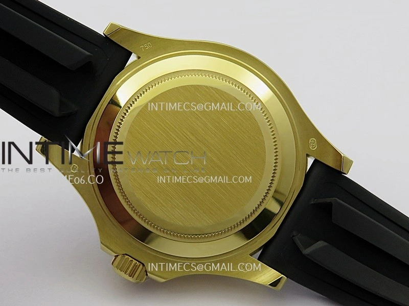 Yacht-Master 226658 Gain Weight QF 1:1 Best Edition Black Dial On Oysterflex Strap VR3235