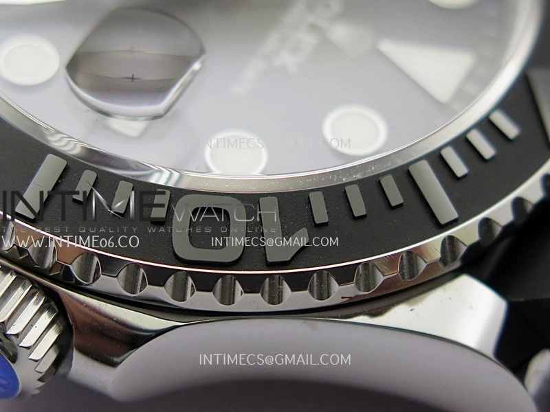 Yacht-Master 226659 Gain Weight QF 1:1 Best Edition Black Dial On Oysterflex Strap VR3235