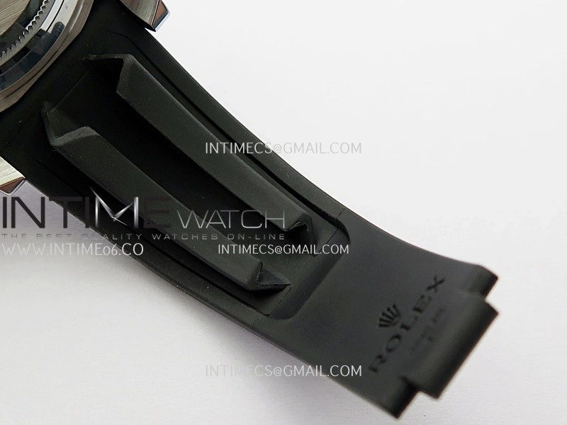 Yacht-Master 226659 Gain Weight QF 1:1 Best Edition Black Dial On Oysterflex Strap VR3235