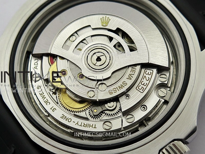 Yacht-Master 226659 Gain Weight QF 1:1 Best Edition Black Dial On Oysterflex Strap VR3235